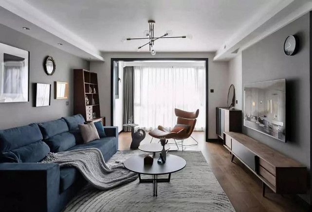 140平现代轻奢风设计,让居家氛围显得从容而又惬意情趣