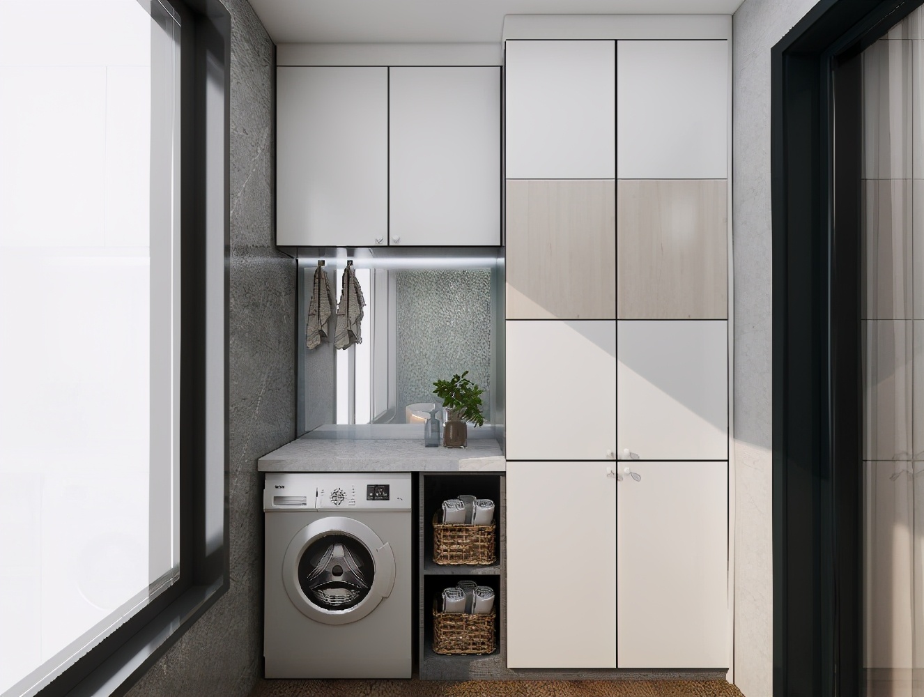 阳台柜材料怎么选?实木指接板、防腐木、铝合金,哪个更耐用?