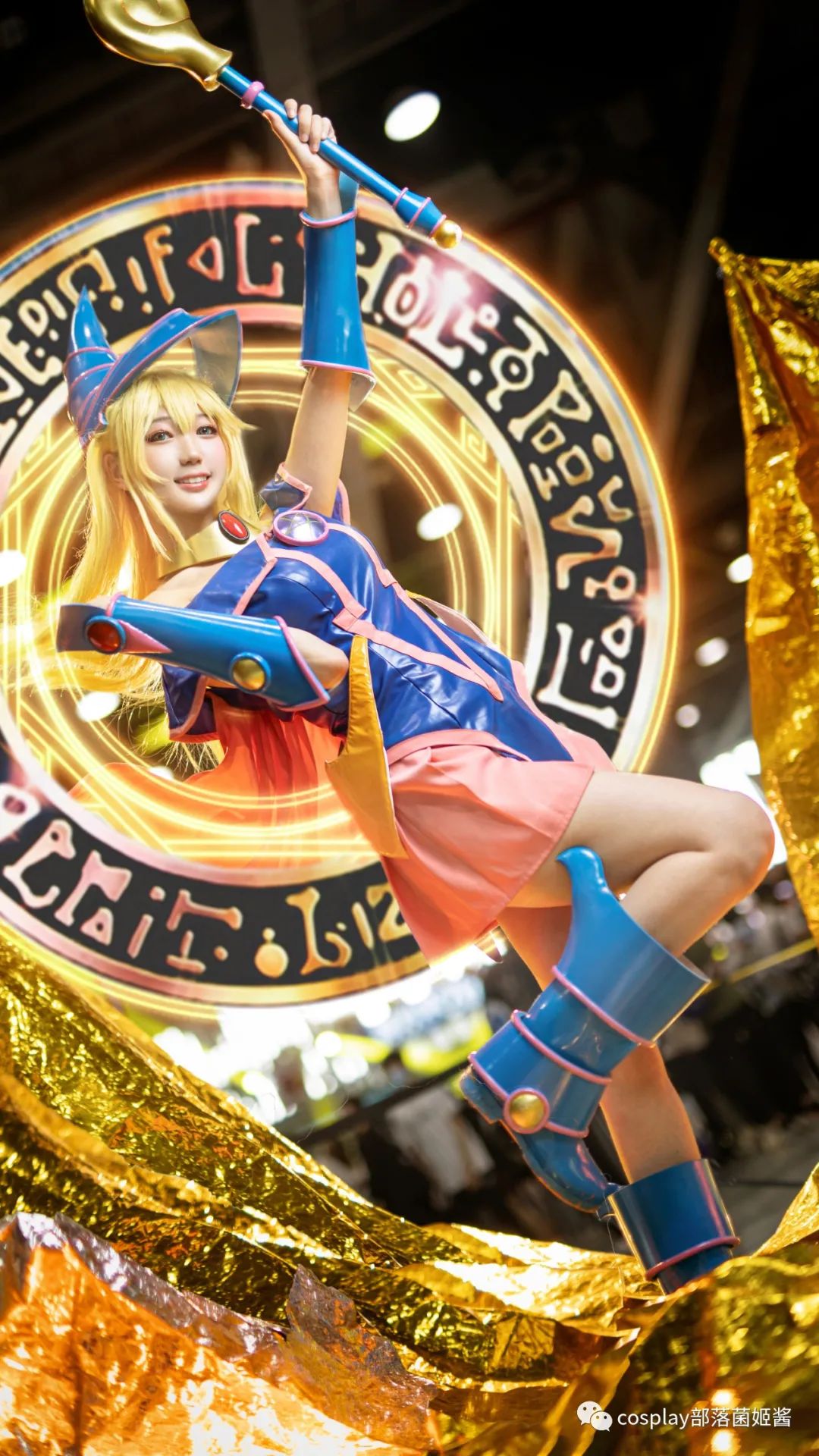 |cos：二次元cos大赏游戏王决斗黑魔导女孩