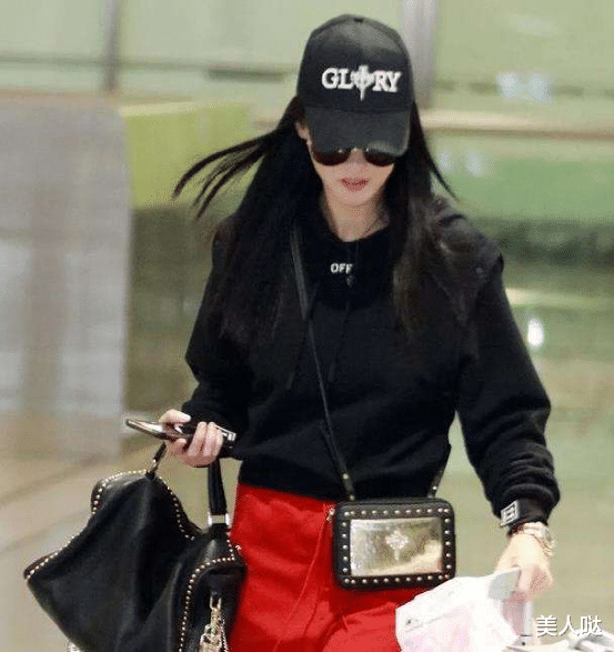 张柏芝|张柏芝真是老天爷追着喂饭吃！普通得不能再普通的卫衣，她穿都高级