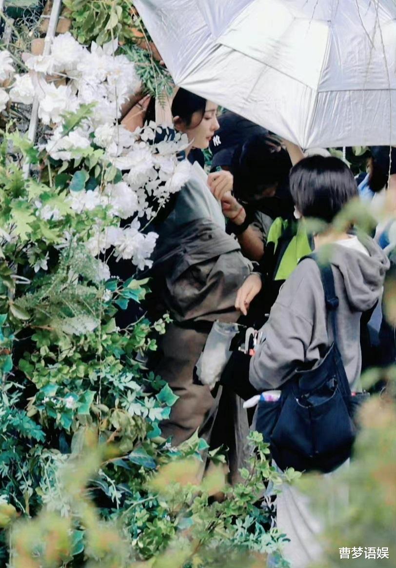 杨幂|龚俊单膝下跪求婚杨幂?《狐妖》番外篇曝拍摄路透,男帅女靓好甜