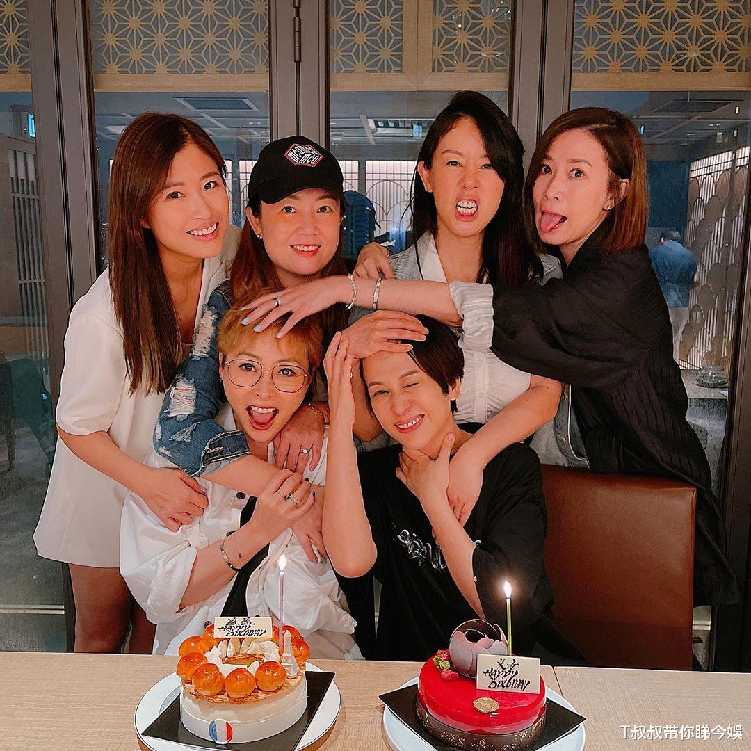 文颂娴|47岁汤盈盈与七魔女同庆生 文颂娴:不求同年同月生