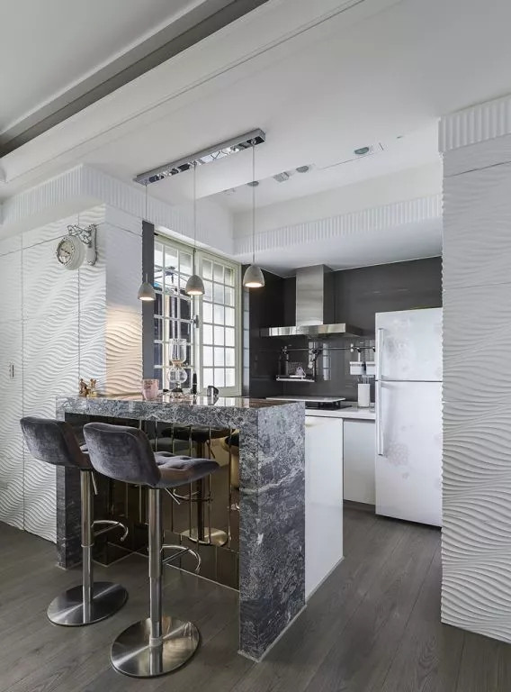 97平现代风三居室，沉淀一下忙碌的心情