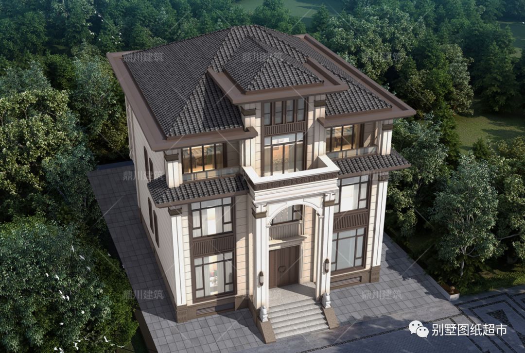 别墅|5套别墅,外观时尚有特色,功能布局齐全,适合农村的好房子