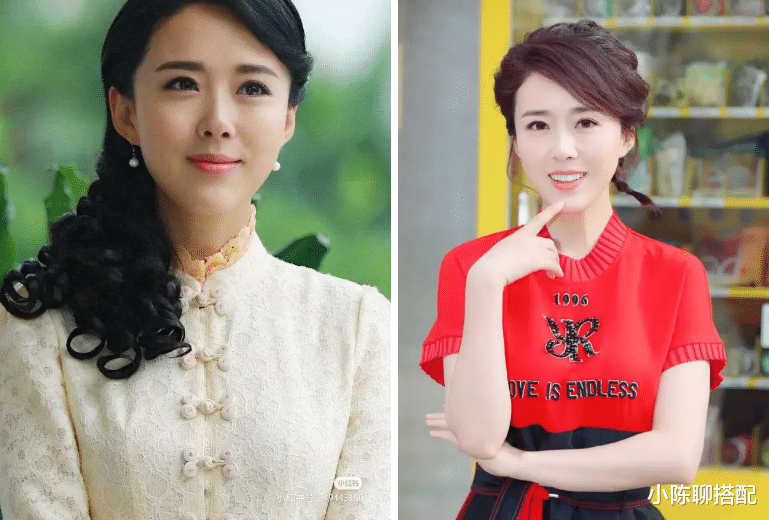 隔离 永远的“嫦娥”颜丹晨，穿裙装优雅气质，值得40+女人借鉴