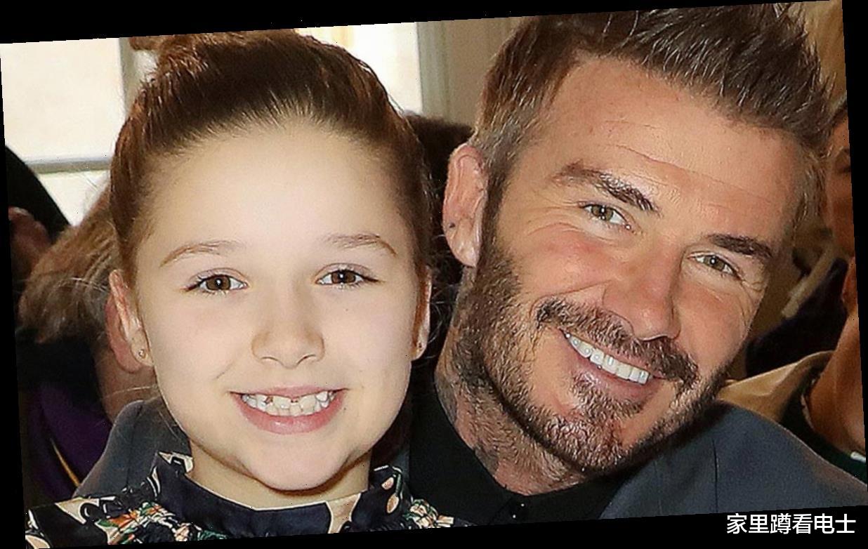 哈珀·贝克汉姆|贝克汉姆妻女晒合影，10岁小七脸盘比贝嫂还大，越来越像爸爸