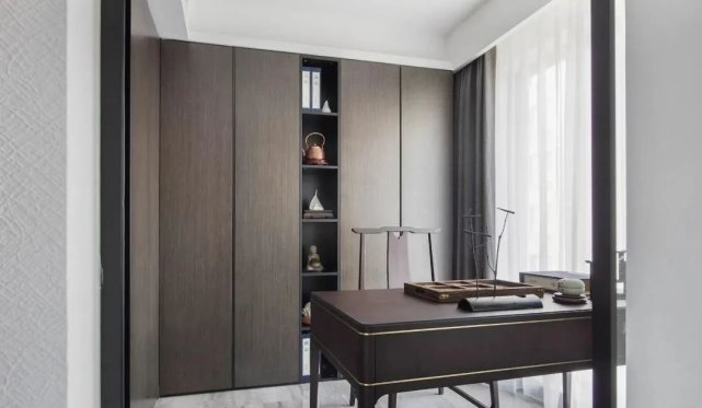 140㎡新中式风格装修，让繁琐与陈旧转变为轻盈与新意