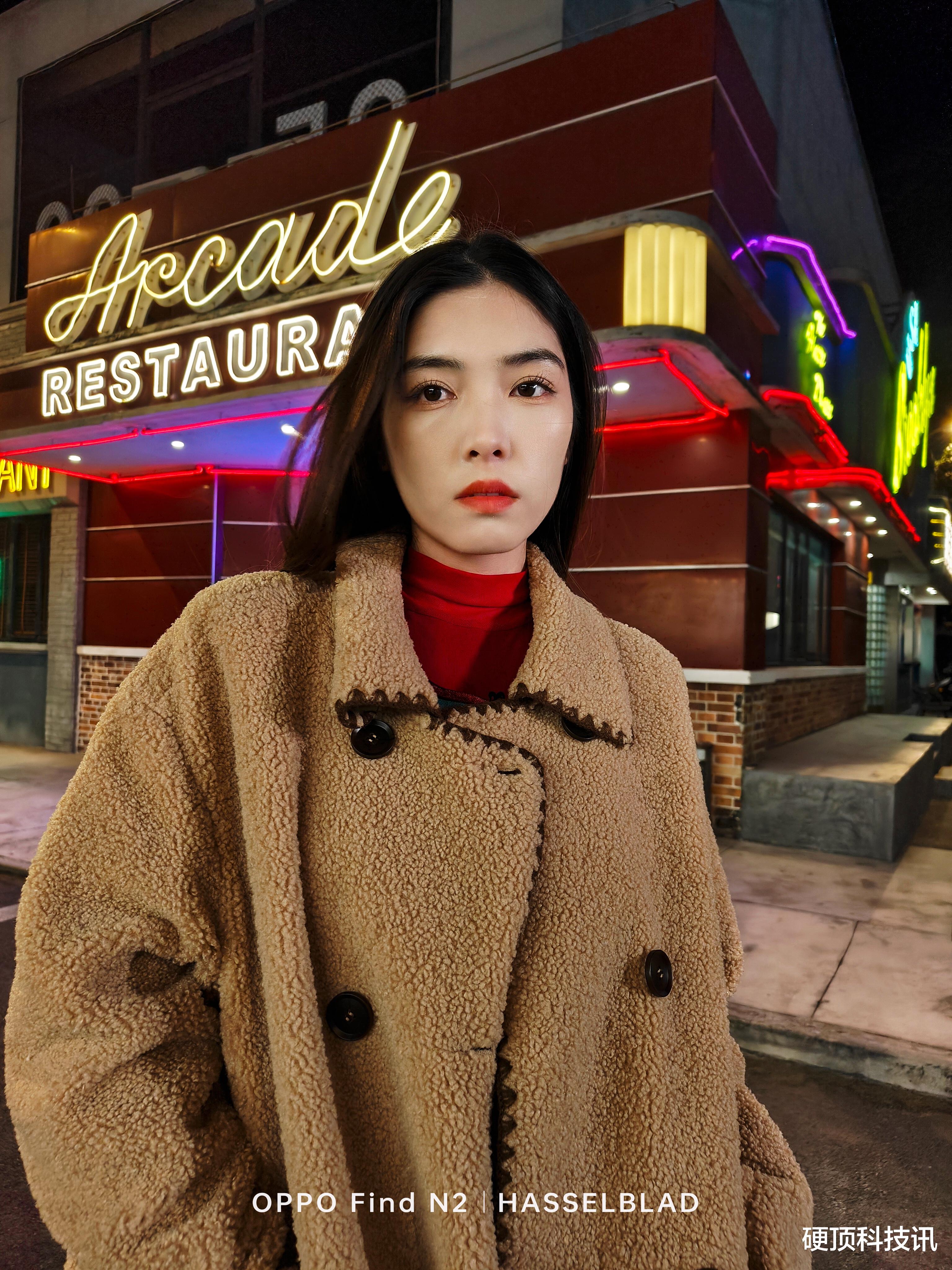 酷睿处理器|OPPO Find N2人像样张出炉,这效果你满意吗?