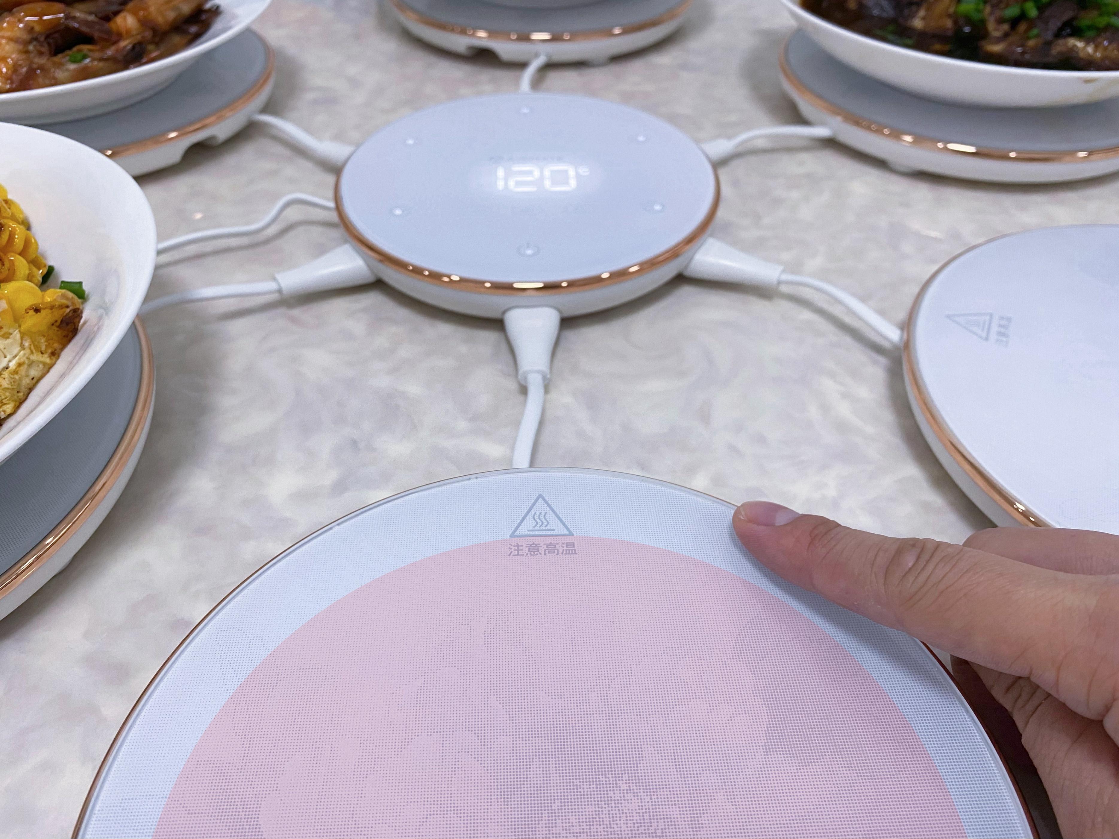 冬日最给力的厨房好物！艾美特花开富贵暖菜板让家人吃上热乎饭菜