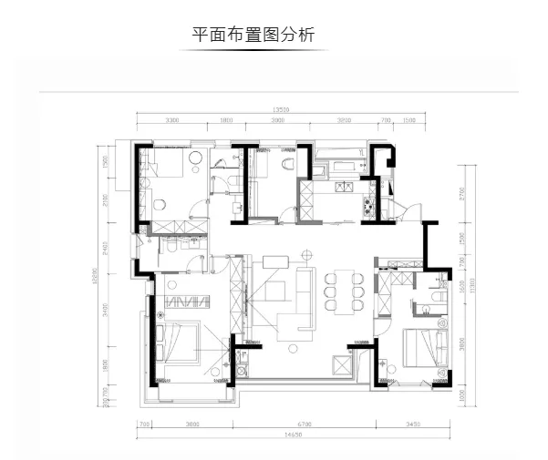 曼城152㎡现代风格，静享繁华