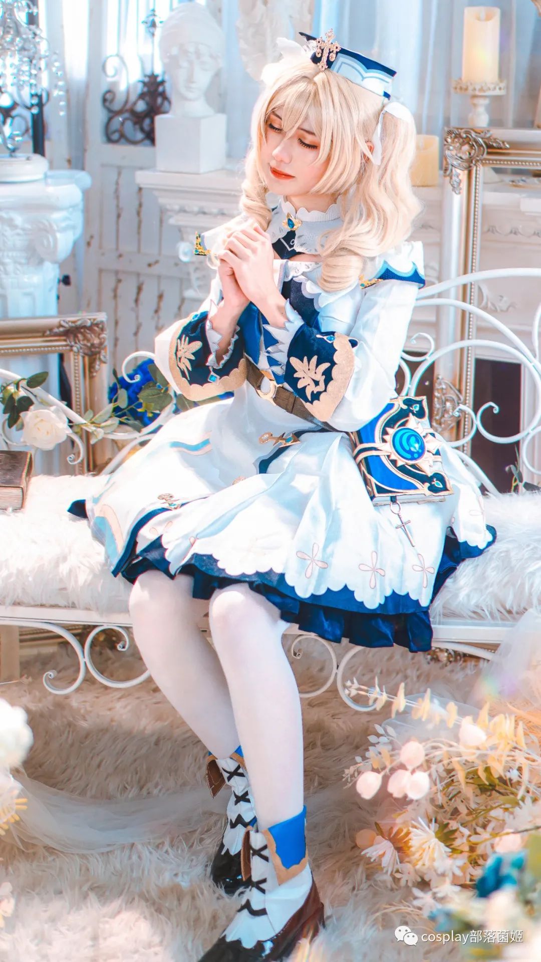 芭芭拉|cos：原神芭芭拉cos正片@夕琉