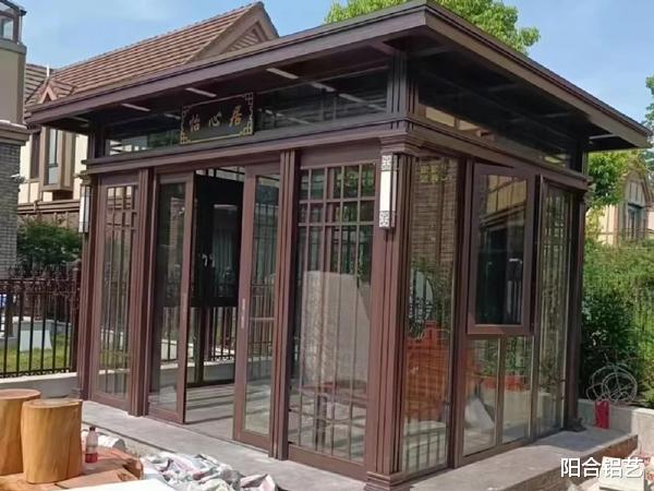 万万没想到吧,好看的铝合金凉亭都是简简单单的