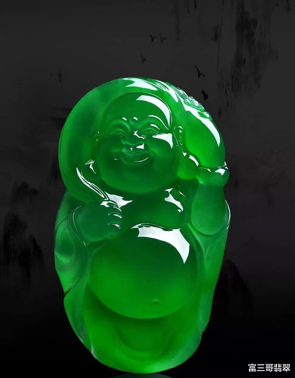 翡翠|玉赏 | 帝王绿翡翠宴席，绿得流油