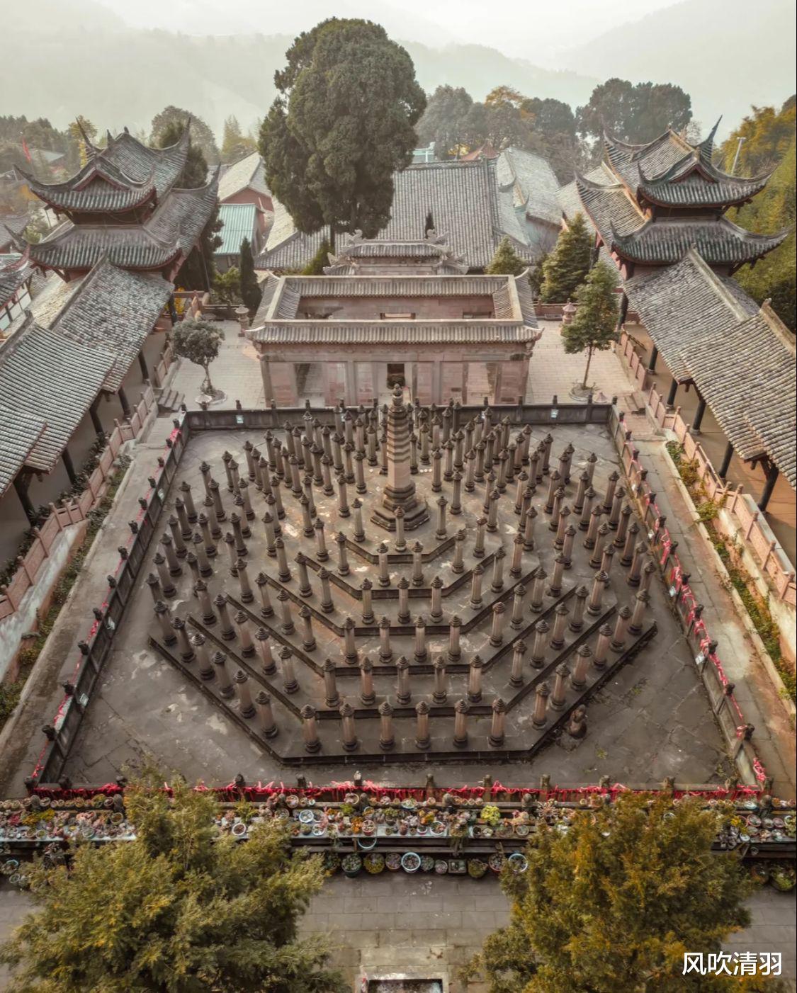 寺庙|成都隐藏一座千年寺庙，有168塔，日本信徒也赶来朝拜，却无人知