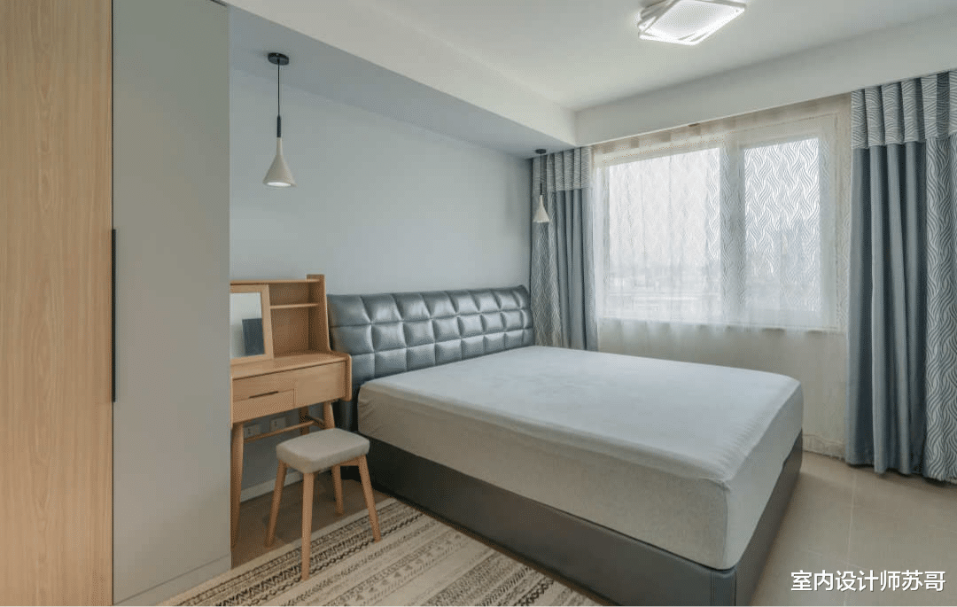 99平的房子改造后,多出来一个卧室,满足生活和工作的双重需求