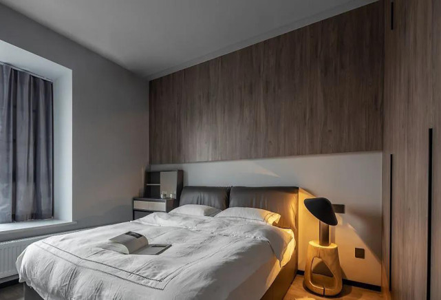 100平现代简约风二居室，将艺术的跃动之美赋于空间之上