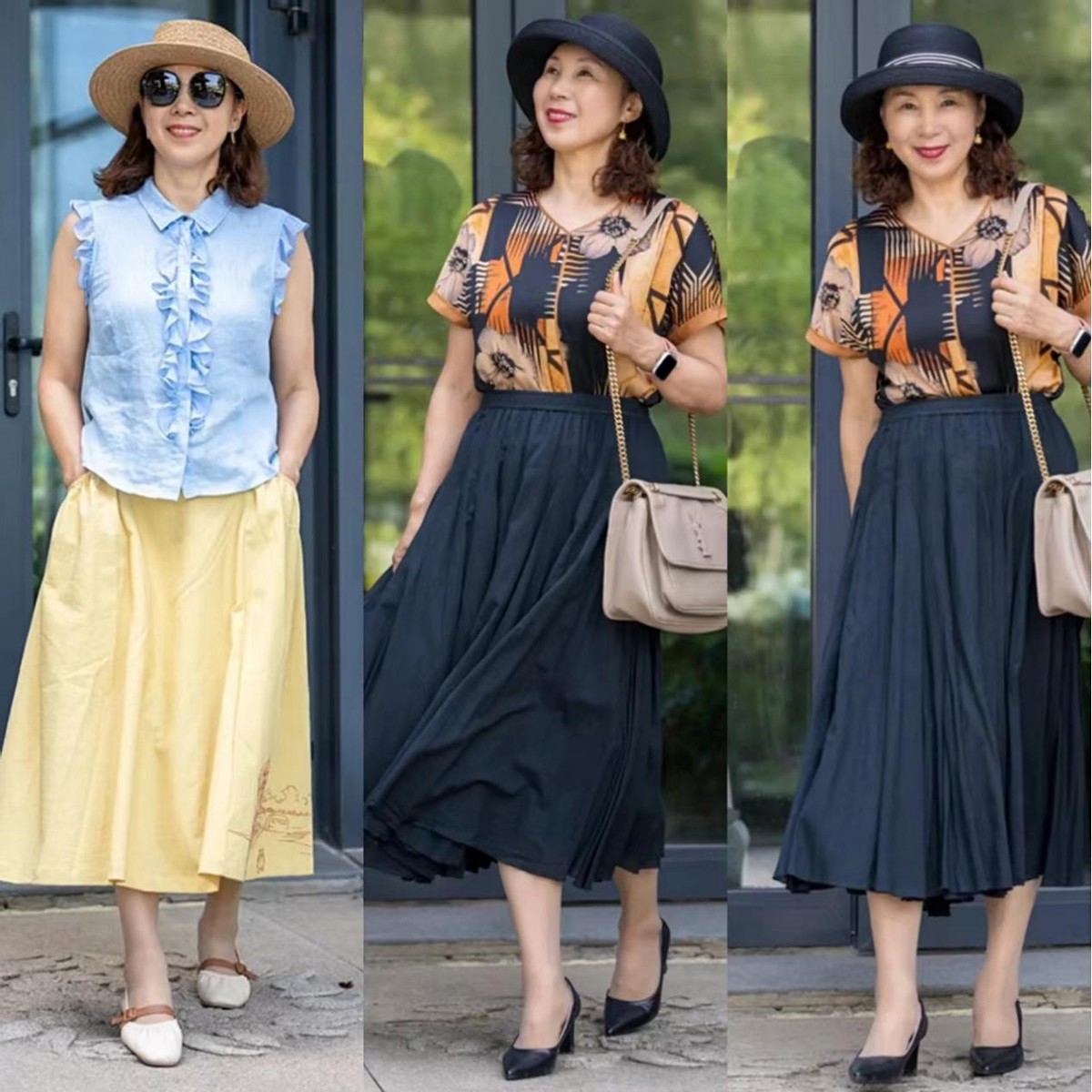 过了65岁的女人切记少穿短裙，夏季这些裙子更适合你，得体又优雅