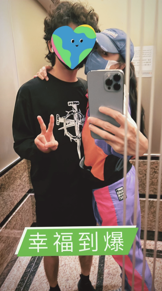 黄渤|张柏芝自称与长子拍拖，依偎在儿子身上，Lucas比妈妈高半头