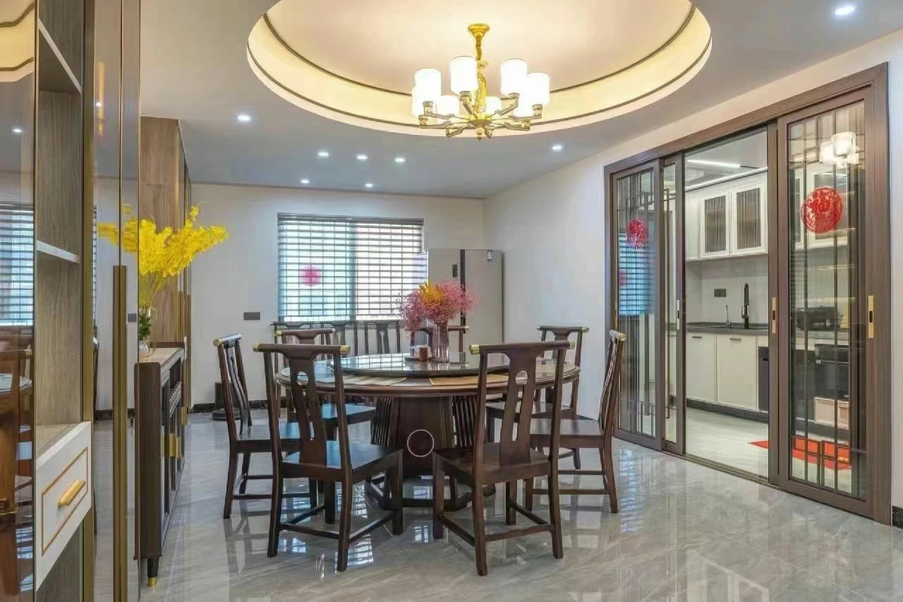 125㎡新中式风格案例,现代轻奢之雅居