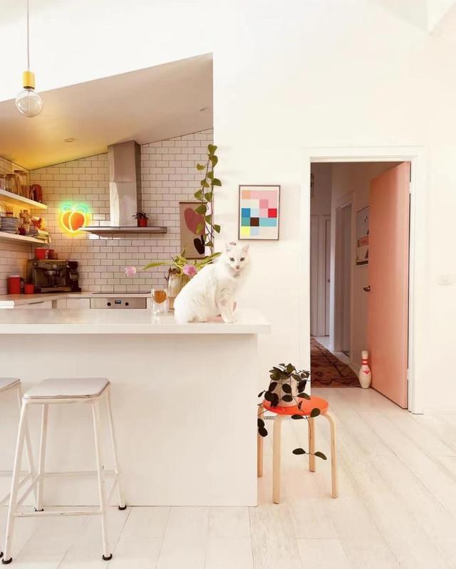 走进艺术家女主的家,不华丽但明艳动人,充满童话色彩,太美好