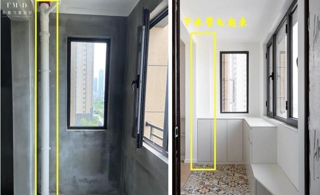 有个入户花园赚了，4.5改成玄关，L型鞋柜、斜面换鞋凳，独一份