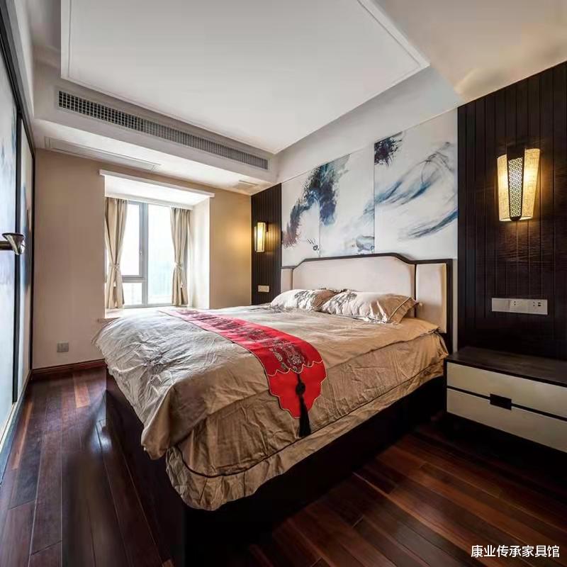 以“闲”为概念的新中式设计,诠释了简雅的闲逸生活