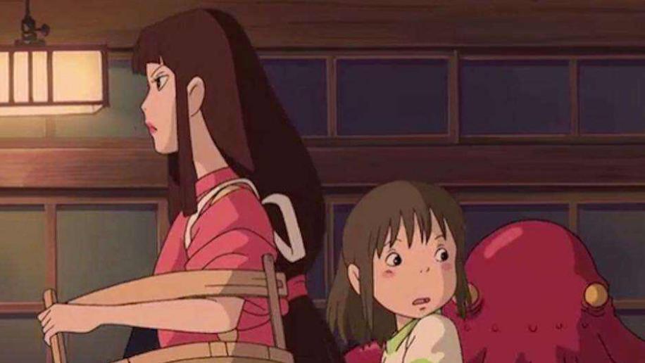 无脸男|动漫《千与千寻》无脸男看到千寻需要汤排，给了千寻一堆汤排