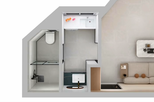 爆改奇葩单身公寓,像一个电锯!