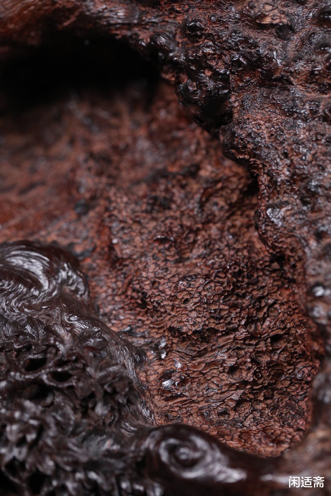 博物馆|文人清赏,小叶紫檀瘿木巧雕,赤壁怀古