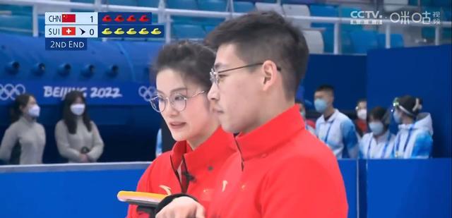 中国队|冬奥会冰壶混双赛，凌智范苏圆先声夺人！中国队3-2瑞士队