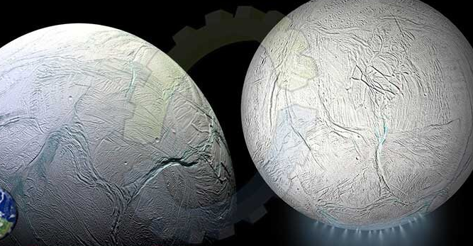 土星卫星上存在大量的水吗?如果有,和地球一样吗?