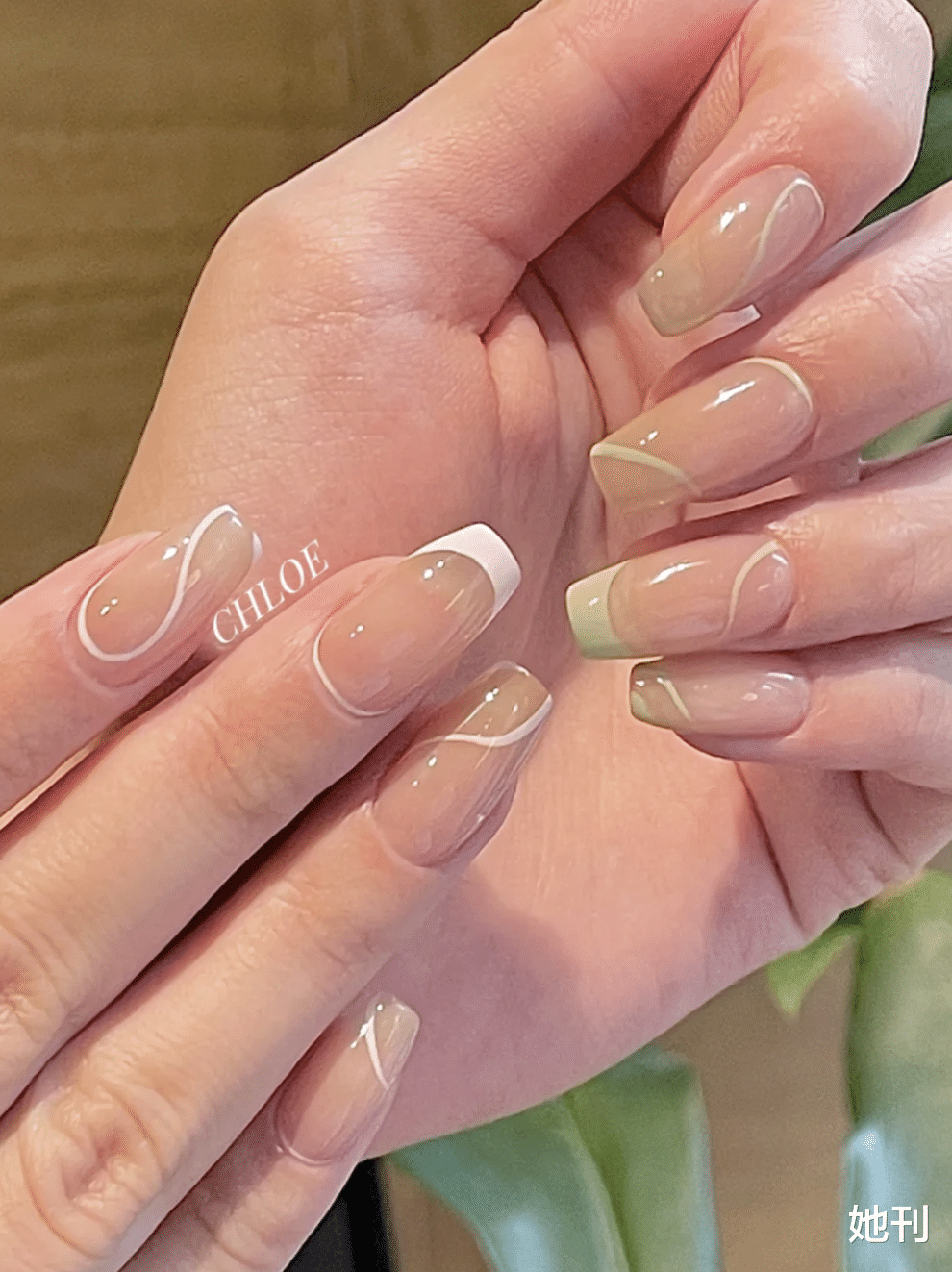 美甲 全网都在夸杨幂这个照片美,开春爆款已经预定