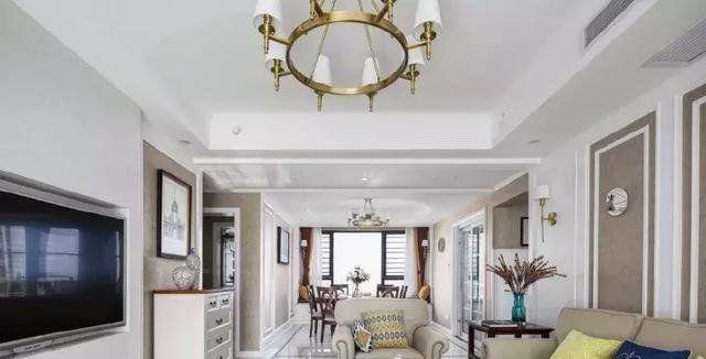 146㎡花40万装成潮流美式风,飘窗榻榻米轮番上阵,太实用了!