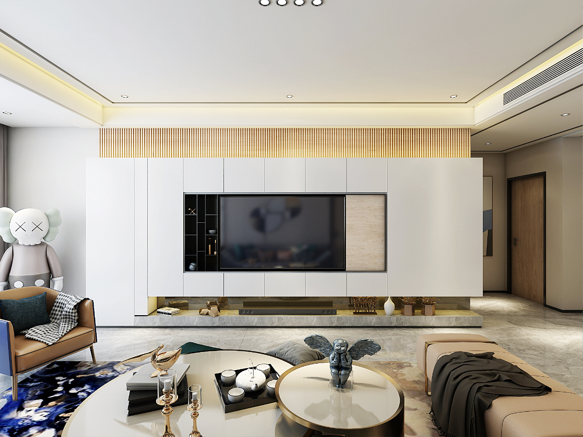 中海寰宇天下1432现代轻奢三居室,是我向往的品质生活。