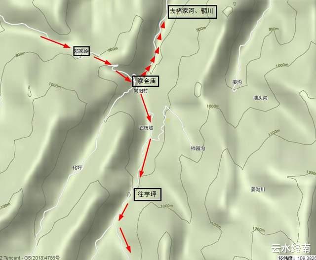 |蓝田这条当地人走的小道，只有亲自走一遭，才能搞清楚它的秘密