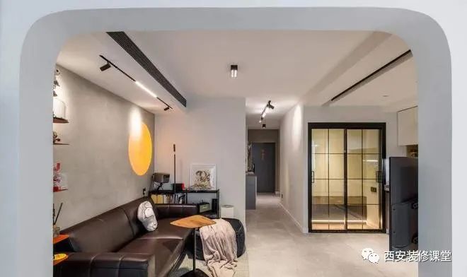 60㎡一室老房改造，变两室还有开放厨房和书房