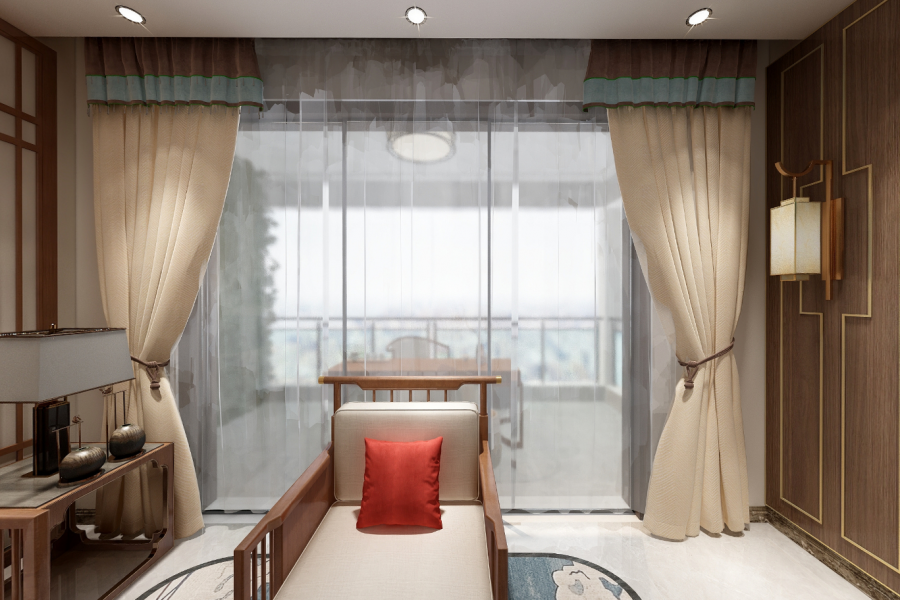 110㎡房子装修成新中式,全屋古色古香设计,这效果太值了!