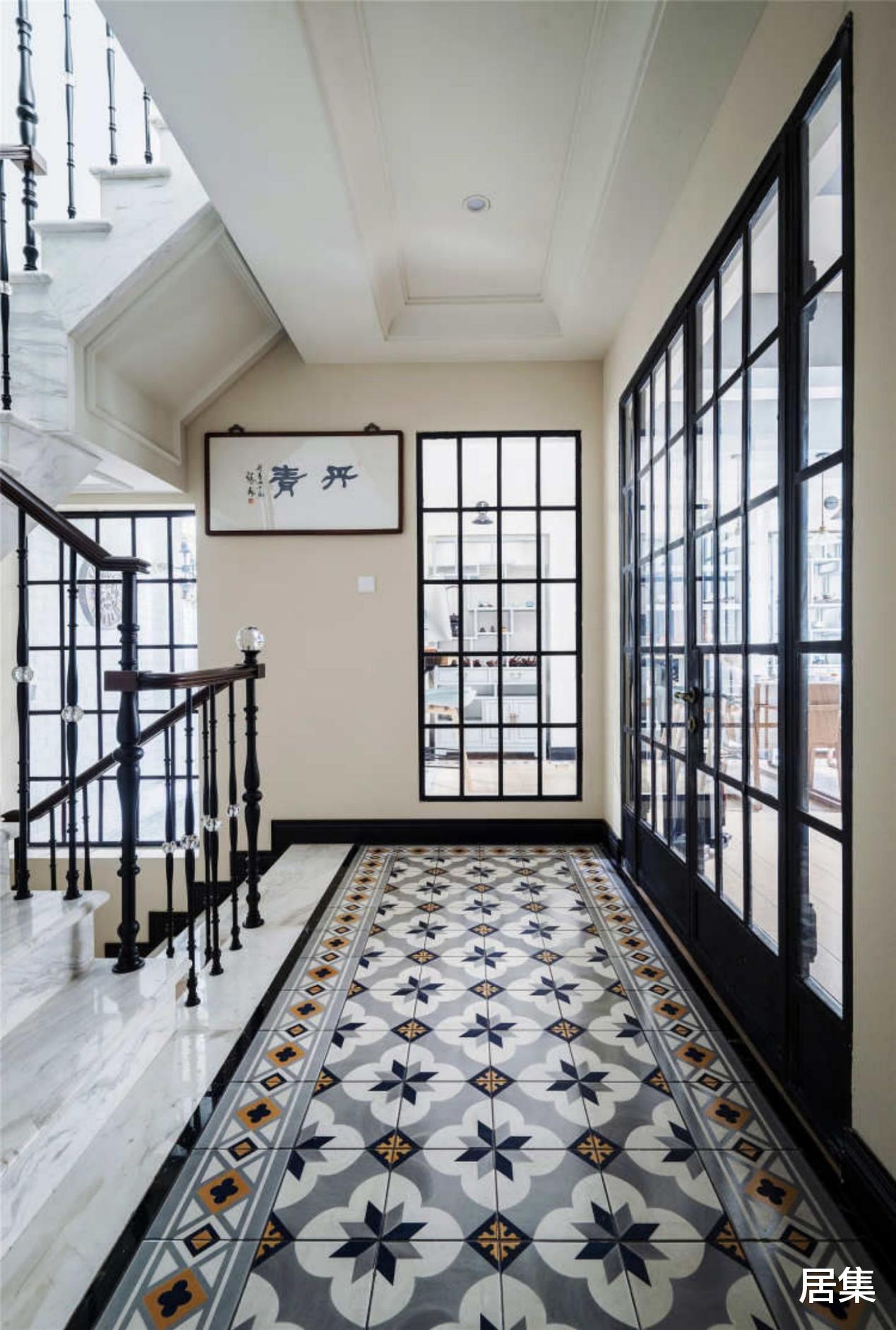 上海小夫妻50万改造450㎡别墅,实现老上海和美式风格相结合,超赞