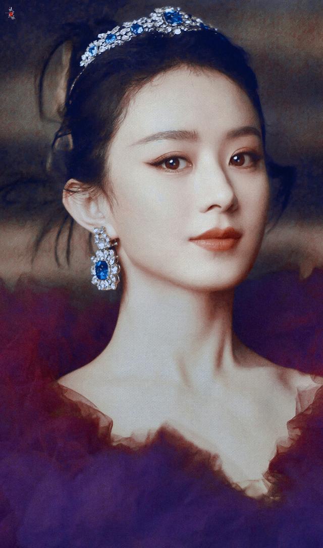 赵丽颖|赵丽颖的这次造型太霸气，太让人惊艳了！