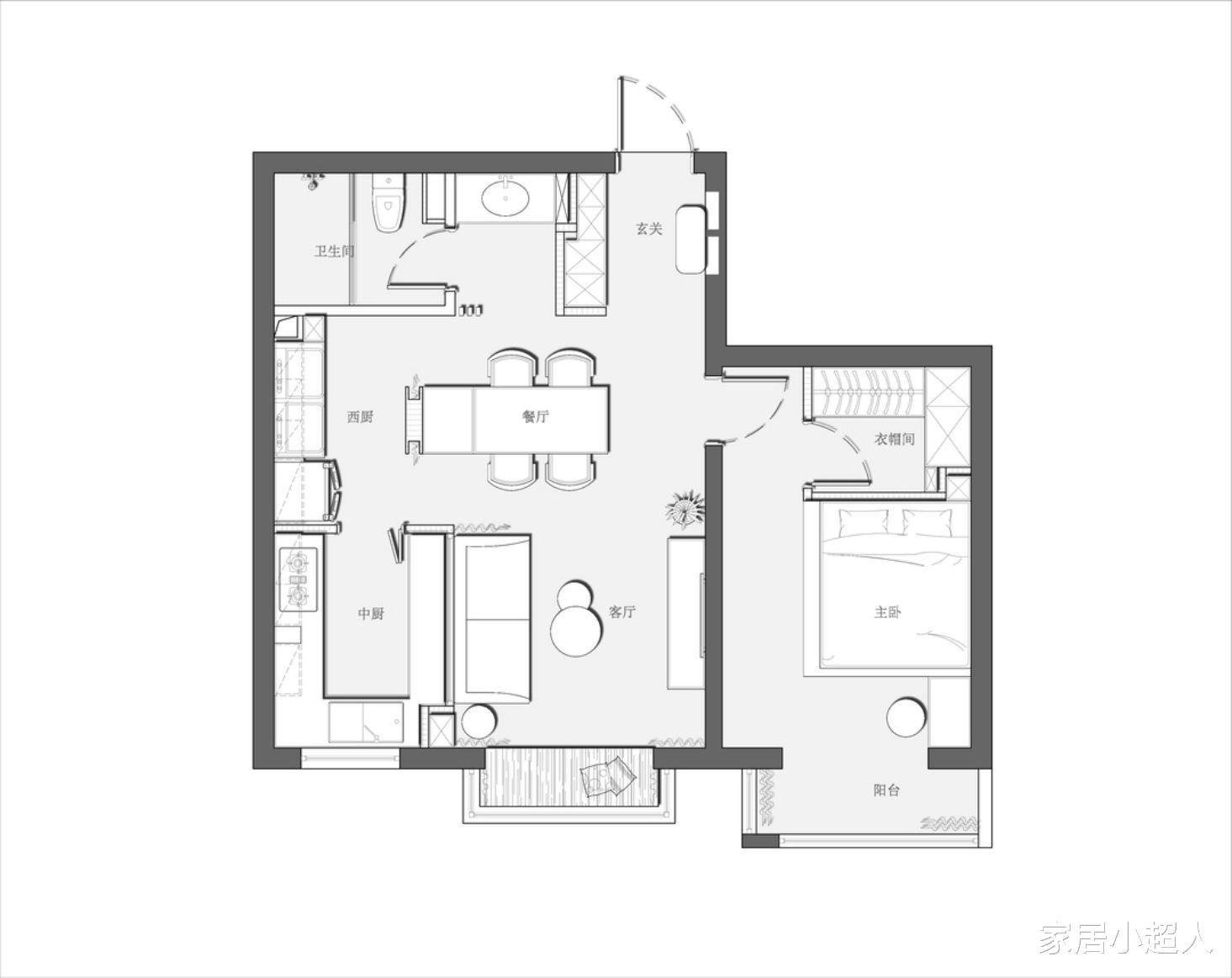 上海80后文艺女青年的北欧一居室,15万重获50㎡空间的浪漫,真是
