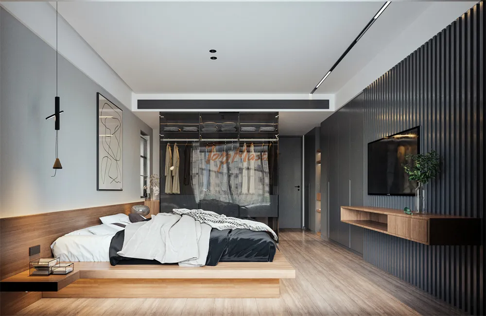 【鲁班装饰】曼城152㎡现代简约,素心如简