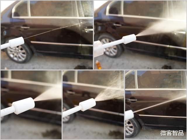 让女司机也爱上手动洗车!米家无线洗车机:畅享自由刷车新体验