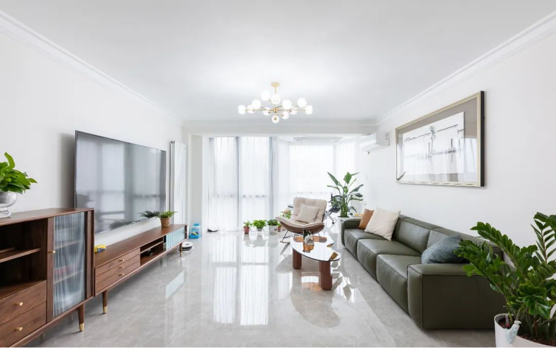 155㎡老房改造|化繁为简玄关、客餐厅一体,网友:这个客厅看起来比我家还大!