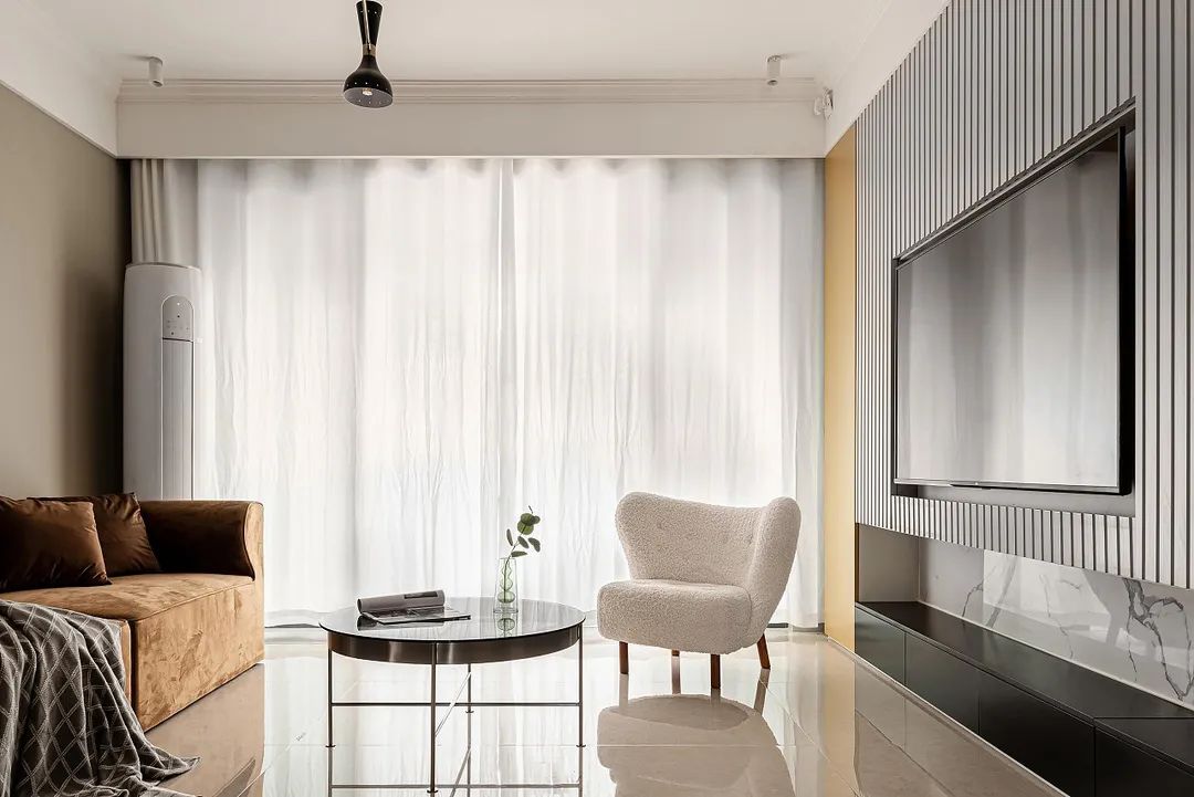 菡萏怡景装饰 | 现代轻复古风格！甩掉精装房的千篇一律！！