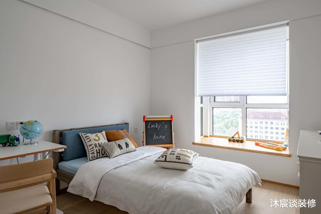 二次装修,她更清楚需要什么,选择清简日式+弱化客厅,太实用了