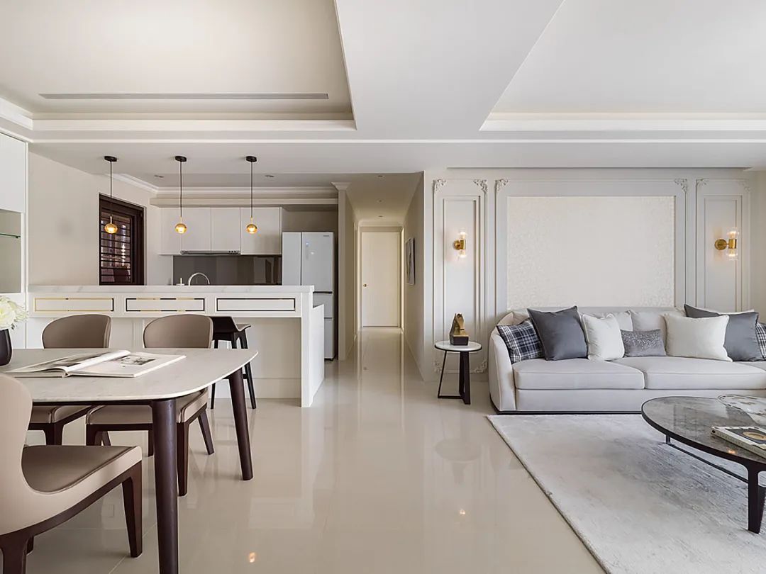 140平米的精致场面，全屋色调高度统一，耐看极了