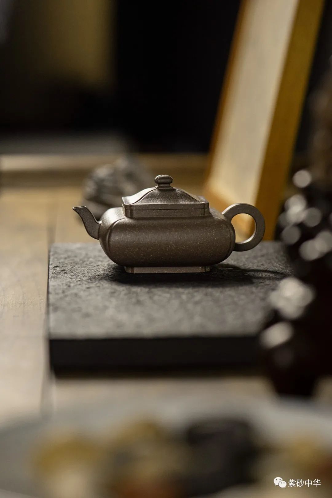 |紫砂中华 实力陶手钱鹏 仙驭 宜兴紫砂壶 全手工 陶瓷 收藏