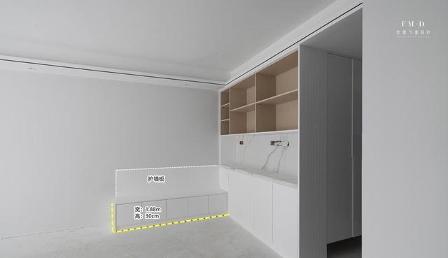 改造98精装房,9大功能区高效利用,定制10组柜子将收纳最大化