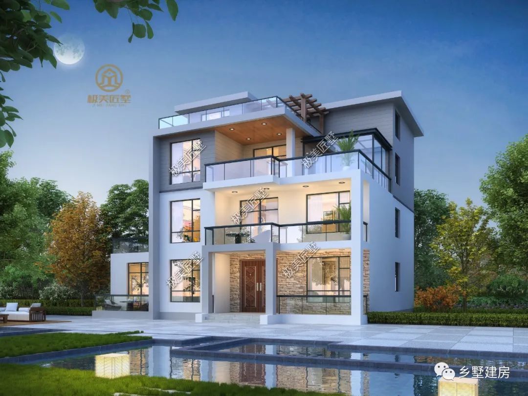 五款多露台别墅设计,构思巧妙且实用性高,一起来看看