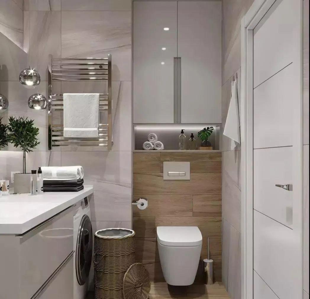 卫生间面积小,马桶后空间别浪费,学会这4种收纳技巧绝对不吃亏